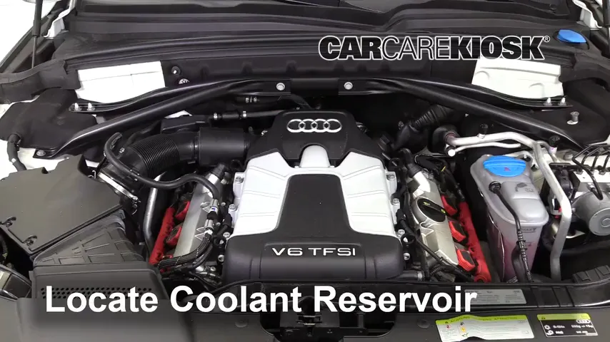 2017 Audi Q5 Premium Plus 3.0L V6 Supercharged Coolant (Antifreeze)